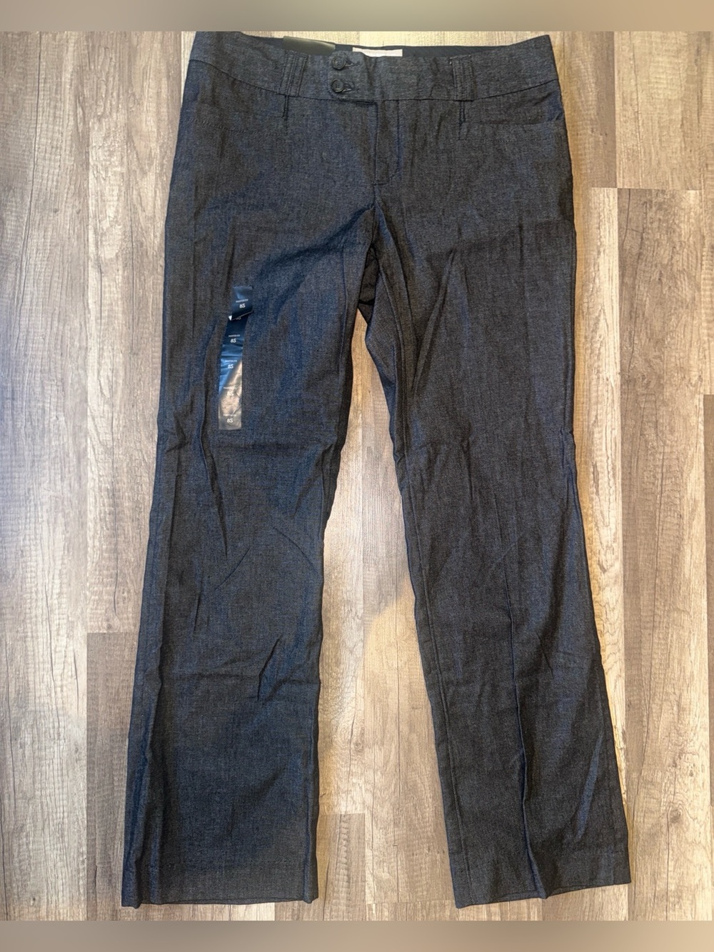 🆕 Banana Republic Martin Fit Charcoal Dress Pants/ Trousers - 8 Short